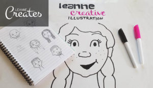 Leanne Creates illustration blog header